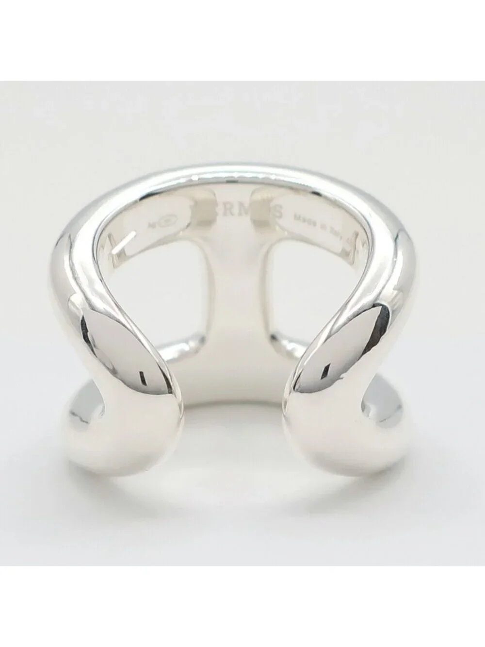 Hermes Heaven Osmose GM Ring Silver